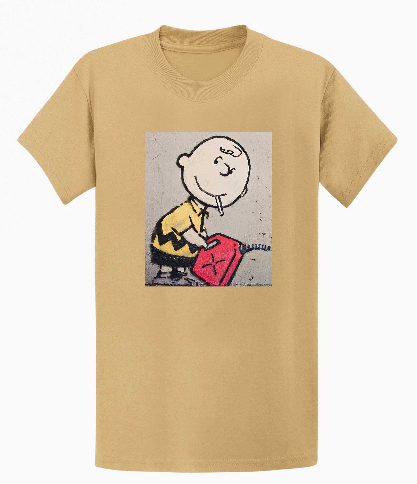 Image of Banksy Unisex T-shirt  - Charlie Brown Banksy-Apparel
